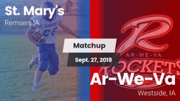 Matchup: St. Mary's High vs. Ar-We-Va  2019