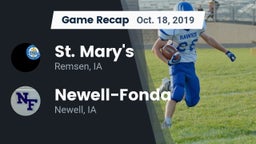 Recap: St. Mary's  vs. Newell-Fonda  2019