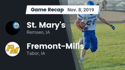 Recap: St. Mary's  vs. Fremont-Mills  2019