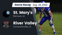 Recap: St. Mary's  vs. River Valley  2020