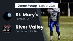 Recap: St. Mary's  vs. River Valley  2021