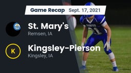 Recap: St. Mary's  vs. Kingsley-Pierson  2021