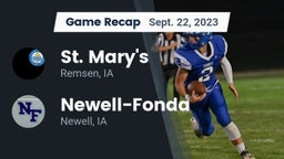 Recap: St. Mary's  vs. Newell-Fonda  2023