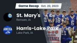 Recap: St. Mary's  vs. Harris-Lake Park  2023