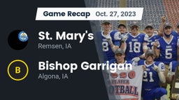 Recap: St. Mary's  vs. Bishop Garrigan  2023