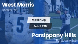 Matchup: West Morris High vs. Parsippany Hills  2017