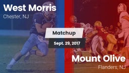 Matchup: West Morris High vs. Mount Olive  2017