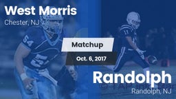 Matchup: West Morris High vs. Randolph  2017