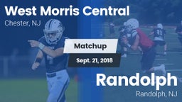 Matchup: West Morris High vs. Randolph  2018