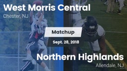 Matchup: West Morris High vs. Northern Highlands  2018