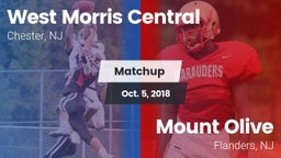 Matchup: West Morris High vs. Mount Olive  2018