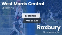 Matchup: West Morris High vs. Roxbury  2018