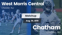 Matchup: West Morris High vs. Chatham  2019
