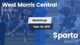 Matchup: West Morris High vs. Sparta  2019