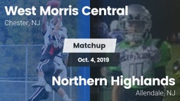 Matchup: West Morris High vs. Northern Highlands  2019