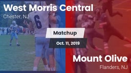 Matchup: West Morris High vs. Mount Olive  2019