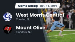 Recap: West Morris Central  vs. Mount Olive  2019