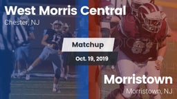 Matchup: West Morris High vs. Morristown  2019