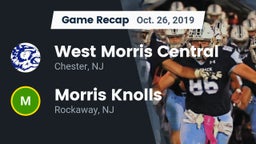 Recap: West Morris Central  vs. Morris Knolls  2019