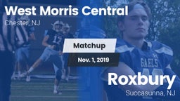 Matchup: West Morris High vs. Roxbury  2019