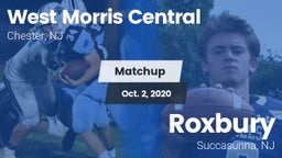 Matchup: West Morris High vs. Roxbury  2020