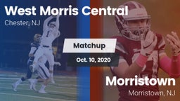 Matchup: West Morris High vs. Morristown  2020