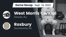 Recap: West Morris Central  vs. Roxbury  2022