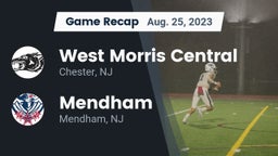 Recap: West Morris Central  vs. Mendham  2023