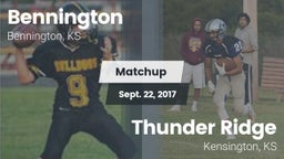 Matchup: Bennington High vs. Thunder Ridge  2017