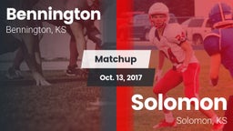 Matchup: Bennington High vs. Solomon  2017
