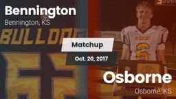 Matchup: Bennington High vs. Osborne  2017