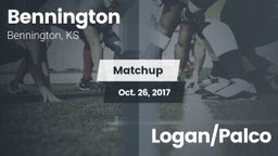 Matchup: Bennington High vs. Logan/Palco  2017