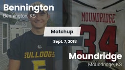 Matchup: Bennington High vs. Moundridge  2018