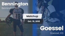 Matchup: Bennington High vs. Goessel  2018