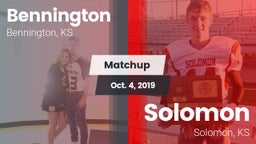 Matchup: Bennington High vs. Solomon  2019