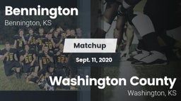 Matchup: Bennington High vs. Washington County  2020