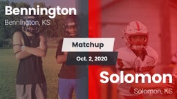 Matchup: Bennington High vs. Solomon  2020