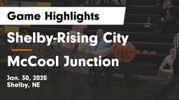 Shelby-Rising City  vs McCool Junction  Game Highlights - Jan. 30, 2020