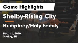 Shelby-Rising City  vs Humphrey/Holy Family  Game Highlights - Dec. 12, 2020