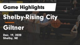 Shelby-Rising City  vs Giltner  Game Highlights - Dec. 19, 2020