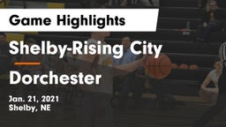 Shelby-Rising City  vs Dorchester  Game Highlights - Jan. 21, 2021