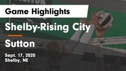 Shelby-Rising City  vs Sutton  Game Highlights - Sept. 17, 2020