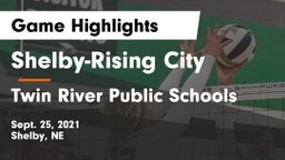 Shelby-Rising City  vs Twin River Public Schools Game Highlights - Sept. 25, 2021
