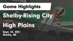 Shelby-Rising City  vs High Plains  Game Highlights - Sept. 23, 2021