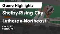 Shelby-Rising City  vs Lutheran-Northeast  Game Highlights - Oct. 5, 2021