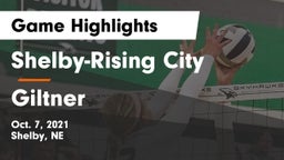 Shelby-Rising City  vs Giltner  Game Highlights - Oct. 7, 2021
