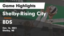 Shelby-Rising City  vs BDS Game Highlights - Oct. 16, 2021