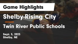 Shelby-Rising City  vs Twin River Public Schools Game Highlights - Sept. 5, 2023