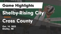 Shelby-Rising City  vs Cross County  Game Highlights - Oct. 14, 2023
