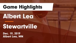 Albert Lea  vs Stewartville  Game Highlights - Dec. 19, 2019